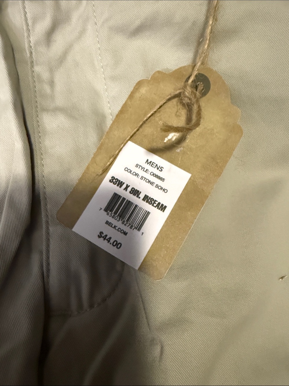 True Craft Men’s Chino Pants - Olive Green - Picture 2 of 8